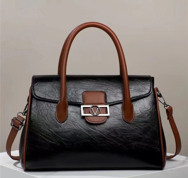 Luxury Soft Leather Women's Handbag