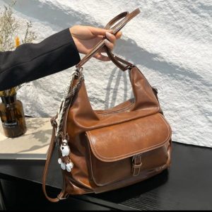 Soft Leather Tote Bag