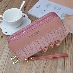 Double Zipper Ladies Purse
